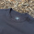 Men's 100% cotton athletic short sleeve shirt in vintage black, Made in USA by Runyon, for running, hiking, gym workouts and training