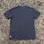Men's 100% cotton athletic short sleeve shirt in vintage black, Made in USA by Runyon, for running, hiking, gym workouts and training