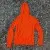 Runyon Women's Hot Orange Safety Orange Unisex Pocketed Sun Hoodie - Drawcord, Inside Pockets, Watch Window, Lightweight, UPF Sun Protection, Minimal Branding