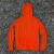 Runyon Women's Hot Orange Safety Orange Unisex Pocketed Sun Hoodie - Drawcord, Inside Pockets, Watch Window, Lightweight, UPF Sun Protection, Minimal Branding