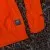 Runyon Men's Hot Orange Safety Orange Unisex Pocketed Sun Hoodie - Drawcord, Inside Pockets, Watch Window, Lightweight, UPF Sun Protection, Minimal Branding