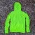 Runyon Men's Fluorescent Yellow Safety Yellow Unisex Pocketed Sun Hoodie - Drawcord, Inside Pockets, Watch Window, Lightweight, UPF Sun Protection, Minimal Branding