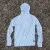 Runyon Women's White Unisex Pocketed Sun Hoodie - Drawcord, Inside Pockets, Watch Window, Lightweight, UPF Sun Protection, Minimal Branding
