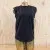 Runyon Women's Vintage Black 100% Cotton Cottontrails Muscle Tee - Made In USA - Hiking, Running, Workout, Fitness, Outdoors