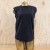 Runyon Women's Vintage Black 100% Cotton Cottontrails Muscle Tee - Made In USA - Hiking, Running, Workout, Fitness, Outdoors