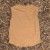 Runyon Women's Camel Tan  -  100% Cotton Muscle Tee - Made In USA - Hiking, Running, Workout, Fitness, Outdoors - Cottontrails Muscle Tees