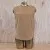Runyon Women's Camel Tan  -  100% Cotton Muscle Tee - Made In USA - Hiking, Running, Workout, Fitness, Outdoors - Cottontrails Muscle Tees