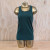 Women's (Unisex) 100% cotton athletic tank top singlet in Forest Green, Made in USA by Runyon, for running, hiking, gym workouts and trainingWomen's (Unisex) 100% cotton athletic tank top singlet in Forest Green, Made in USA by Runyon, for running, hiking, gym workouts and training