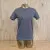 Women's (Unisex) 100% cotton athletic short sleeve shirt in Steel Grey, Made in USA by Runyon, for running, hiking, gym workouts and training