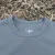 Women's (Unisex) 100% cotton athletic short sleeve shirt in Steel Grey, Made in USA by Runyon, for running, hiking, gym workouts and training