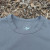 Women's (Unisex) 100% cotton athletic short sleeve shirt in Steel Grey, Made in USA by Runyon, for running, hiking, gym workouts and training