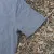 Women's (Unisex) 100% cotton athletic short sleeve shirt in Steel Grey, Made in USA by Runyon, for running, hiking, gym workouts and training