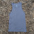 Women's (Unisex) 100% cotton athletic tank top singlet in Steel Grey, Made in USA by Runyon, for running, hiking, gym workouts and training