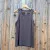 Women's (Unisex) 100% cotton athletic tank top singlet in Vintage Black, Made in USA by Runyon, for running, hiking, gym workouts and training