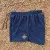 Runyon Mens 3" Running Short in Navy Blue - Made In USA - Backside Zipper Phone Pocket, Lined, Brown Inside Drawcords, Mesh Liner.  Made In Los Angeles.