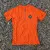 Runyon Men's Neon Orange, Safety Orange, Hot Orange , Hi-Vis Orange, Gravel Cycling Jersey. Moisture Wicking. Made In USA