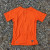 Runyon Men's Neon Orange, Safety Orange, Hot Orange , Hi-Vis Orange, Gravel Cycling Jersey. Moisture Wicking. Made In USA
