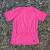 Runyon Men's Hot Pink Gravel Cycling Jersey. Moisture Wicking. Made In USA
