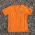 Runyon Men's Orange Gravel Cycling Jersey - Poly, Cotton, Rayon Blend.  Made In USA