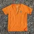 Runyon Men's Orange Gravel Cycling Jersey - Poly, Cotton, Rayon Blend.  Made In USA