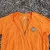 Runyon Men's Orange Gravel Cycling Jersey - Poly, Cotton, Rayon Blend.  Made In USA