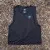 Runyon Women's Unisex Cropped Tech Trail Tank -  Black Moisture Wicking Muscle Tank Top Made In USA - Running, Hiking, Working Out