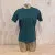 Women's (Unisex) 100% cotton athletic short sleeve shirt in Forest Green, Made in USA by Runyon, for running, hiking, gym workouts and training