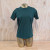 Women's (Unisex) 100% cotton athletic short sleeve shirt in Forest Green, Made in USA by Runyon, for running, hiking, gym workouts and training
