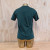 Women's (Unisex) 100% cotton athletic short sleeve shirt in Forest Green, Made in USA by Runyon, for running, hiking, gym workouts and training