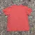 Women's (Unisex) 100% cotton athletic short sleeve shirt in Rust (Brick Red), Made in USA by Runyon, for running, hiking, gym workouts and training
