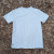 Women's (Unisex) 100% cotton athletic short sleeve shirt in Sand, Made in USA by Runyon, for running, hiking, gym workouts and training