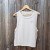 Runyon Women's Unisex Cropped Tech Trail Tank -  Sand Moisture Wicking Muscle Tank Top Made In USA - Running, Hiking, Working Out