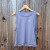 Runyon Women's Unisex Cropped Tech Trail Tank -  Steel Grey Moisture Wicking Muscle Tank Top Made In USA - Running, Hiking, Working Out