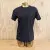 Women's (Unisex) 100% cotton athletic short sleeve shirt in Vintage Black, Made in USA by Runyon, for running, hiking, gym workouts and training