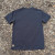 Women's (Unisex) 100% cotton athletic short sleeve shirt in Vintage Black, Made in USA by Runyon, for running, hiking, gym workouts and training