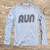 Mens RUN Long Signature Shirt Performance Fitness Sportswear Runyon Canyon Apparel American Made In USA