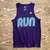 Runyon American Made In USA Mens Running Clothing RUN Purple Singlet Tank Top Performance Sportswear Runyon Canyon Apparel