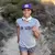 Runyon American Made In USA Womens Running Clothing Black Star USA Fitness Shirt Performance Sportswear Runyon Canyon Apparel