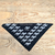 Runyon Canyon Apparel Black Smoking Ninja Signature Bandana great for Running, Hiking, Trails, Outdoor Fitness Made In USA