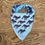 Runyon Canyon Apparel Blue Plum Signature Bandana great for Running, Hiking, Trails, Outdoor Fitness Made In USA