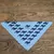 Runyon Canyon Apparel Blue Plum Signature Bandana great for Running, Hiking, Trails, Outdoor Fitness Made In USA