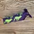 Runyon Canyon Apparel Signature Purple Neon Bandana Made In USA