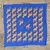 Runyon Canyon Apparel Signature Royal Blue Goldenrod Signature Bandana Made In USA. Great for running, hiking and all outdoor activities