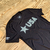 Runyon Women's Star USA Black Training Shirt great for Running, Hiking, Outdoor Fitness Made In USA