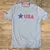 Men's Star USA Signature Fitness Shirt great for Running, Hiking, Outdoor Fitness Made In USA