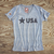 Runyon Women's Black Star USA Signature Fitness Shirt great for Running, Hiking, Outdoor Fitness Made In USA