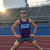 Runyon American Made In USA Mens Running Apparel Purple Tank Top Singlet Track and Field Performance Sportswear