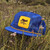 Runyon American Made In USA Royal California Gold Trucker Hat Trail Running Hiking Outdoor Fitness Runyon Canyon Apparel