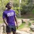 Runyon Canyon Apparel Men's Running Clothing RUN Purple Fitness Shirt Performance Sportswear American Made In USA