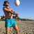 Runyon Unisex 3" Teal Performance Running Short Made In USA
